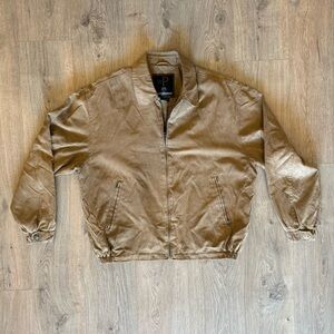 Weatherproof Men’s Faux Suede Jacket, Sz L